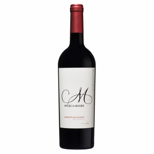 Myles & Moore Cabernet Sauvignon Red Wine Perspective: back
