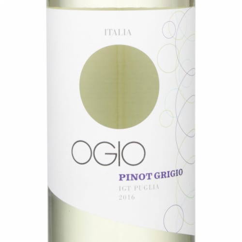 Ogio Pinot Grigio Italian White Wine Perspective: back