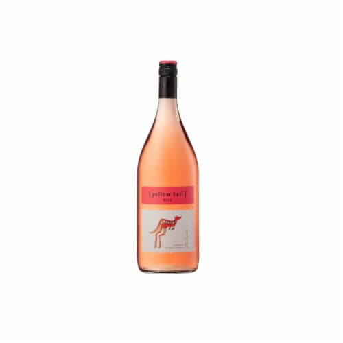 Yellow Tail Australia Rose Wine Perspective: back