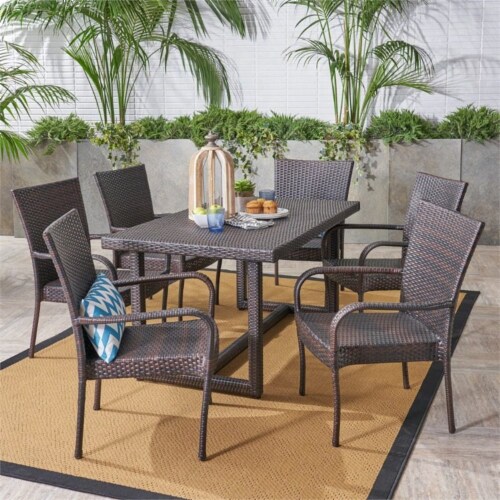 Noble house outdoor dining set deals