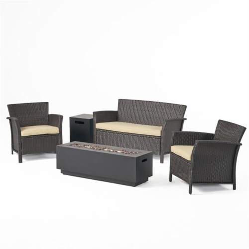 Lucia rattan garden set cheap