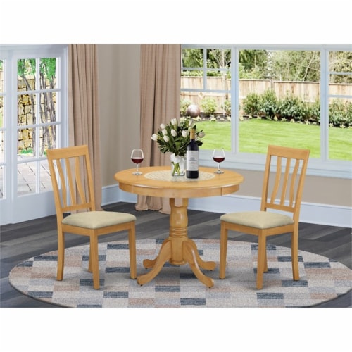 Small oak sales dining sets