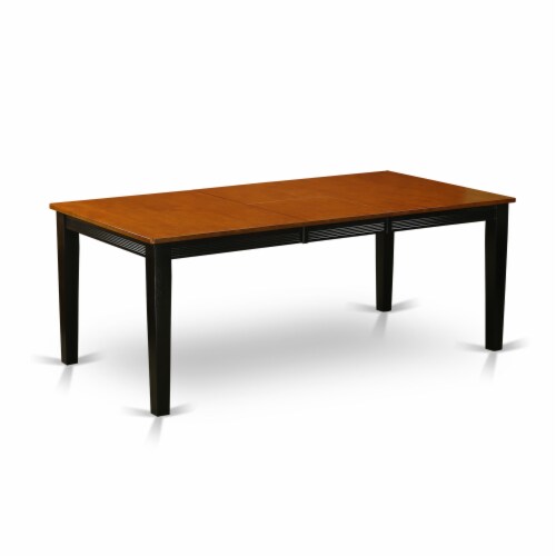 NAAN5-WHI-W 5 PcKitchen nook Dining set - Dining Table and 4 Kitchen Chairs Perspective: back