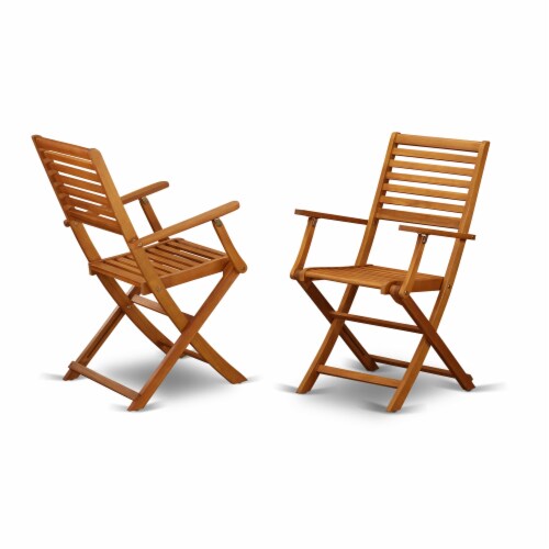 East West Furniture DEBS7CANA 7-Pc Outdoor Patio Set Perspective: back