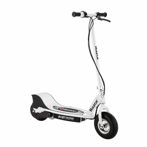 Razor E325 Adult RideOn 24V High-Torque Electric Power Scooter, 1 Navy & 1 White Perspective: back