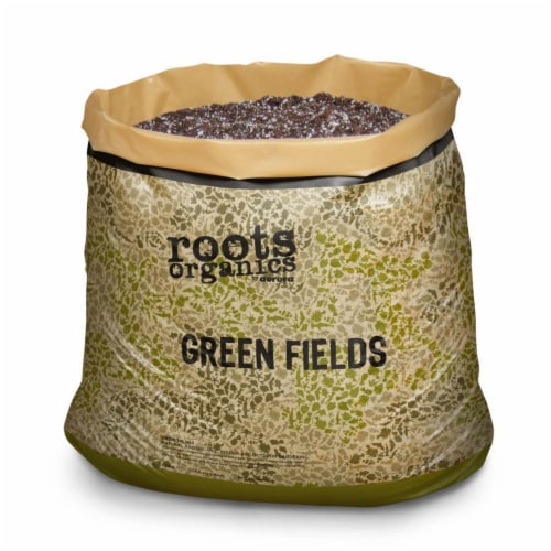 Roots Organics ROGF Green Fields Hydroponic Garden Potting Soil, 10 Gal, 4 Pack Perspective: back