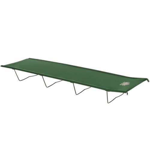 Kamp-Rite Compact Lightweight Economy Cot, Use for Extra Bed or Lounge (6 Pack) Perspective: back