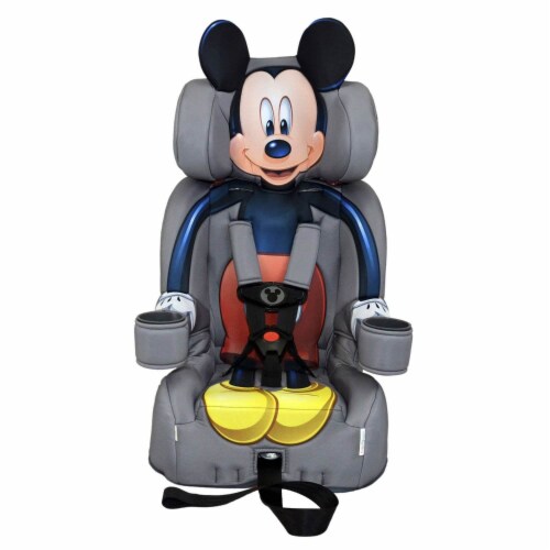 KidsEmbrace Disney Mickey Mouse Combo Harness Booster Toddler Car Seat (2 Pack) Perspective: back