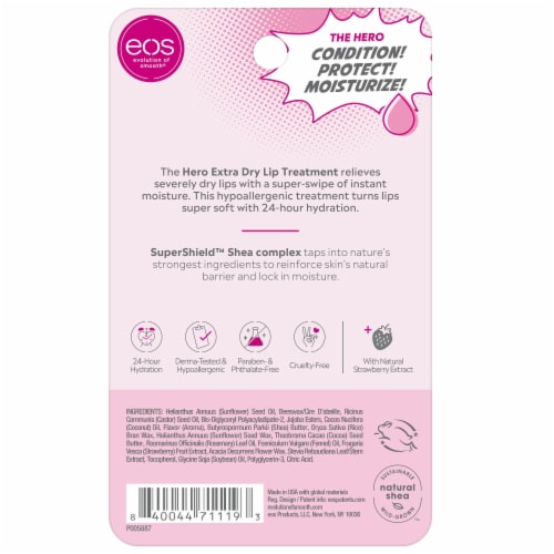 eos® The Hero Lip Repair Extra Dry Lip Treatment Perspective: back