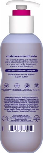 EOS Cashmere Bikini & Shave Oil Serum Perspective: back
