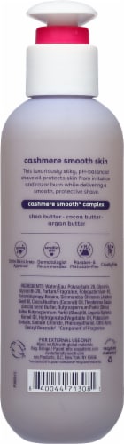 EOS Vanilla Cashmere Shave Oil Perspective: back