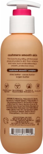 EOS Cashmere Shave Oil Pink Champagne Perspective: back