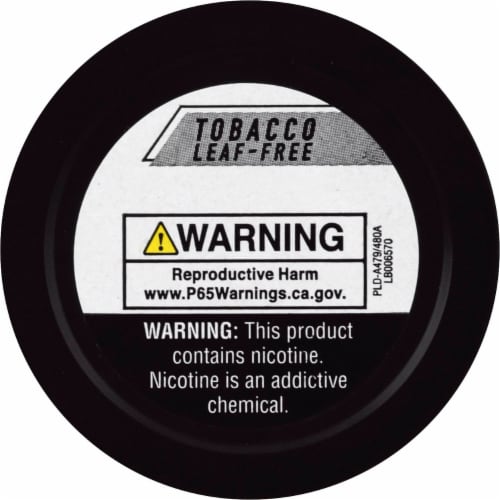 Rogue® Peppermint Nicotine Pouches 6mg Perspective: back