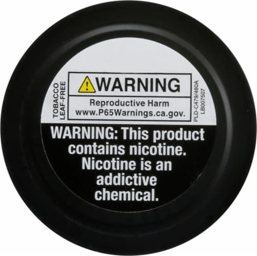 Rogue 6MG Rogue Berry Nicotine Pouch Perspective: back