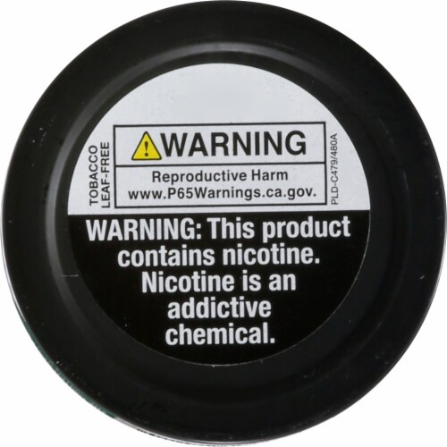 Rogue 6MG Spearmint Nicotine Pouch Perspective: back