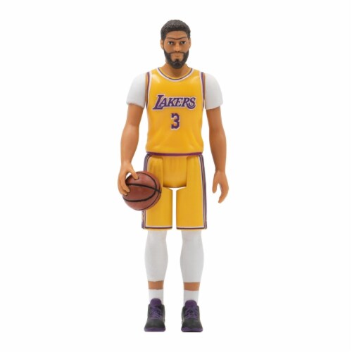 NBA Superstars Anthony Davis Figure #3 All-Star LA Lakers Basketball Super7 Perspective: back