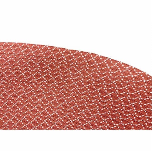 Better Trends BRSSR811R Sun Splash Braided Rug- Red - 8 in. Perspective: back