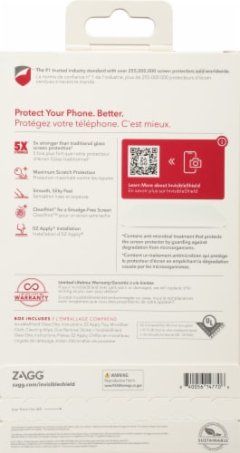 InvisibleShield Elite Glass Screen Protector - Apple iPhone 13/13 Pro Perspective: back