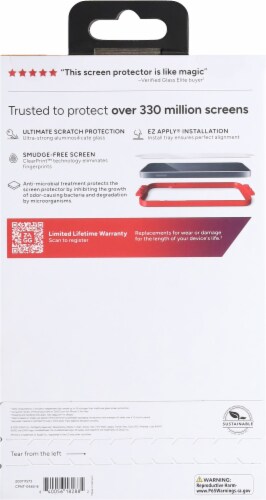 Invisibleshield® Glass Elite iPhone 15 Pro Screen Protector Perspective: back