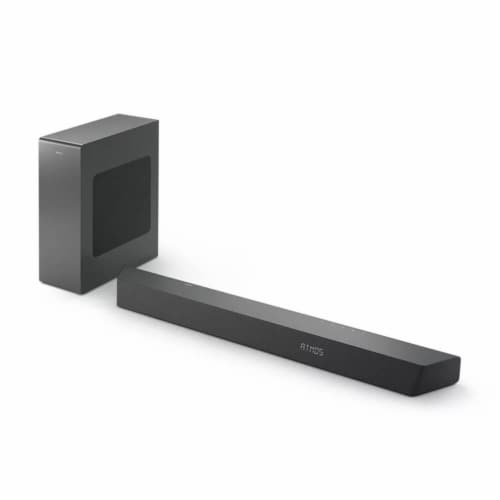 Philips TAB8507B37 600W Soundbar 3.1 with Wireless Subwoofer Perspective: back