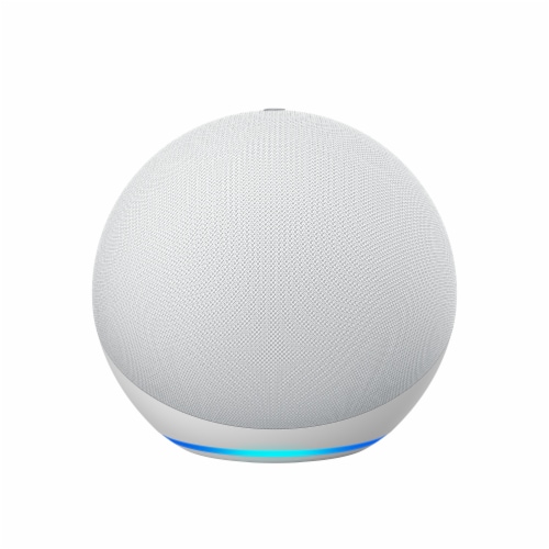 Amazon Echo 4.1 - Glacier White Perspective: back