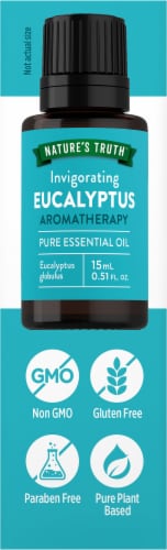 Nature's Truth® Invigorating Eucalyptus Pure Essential Oil Perspective: back