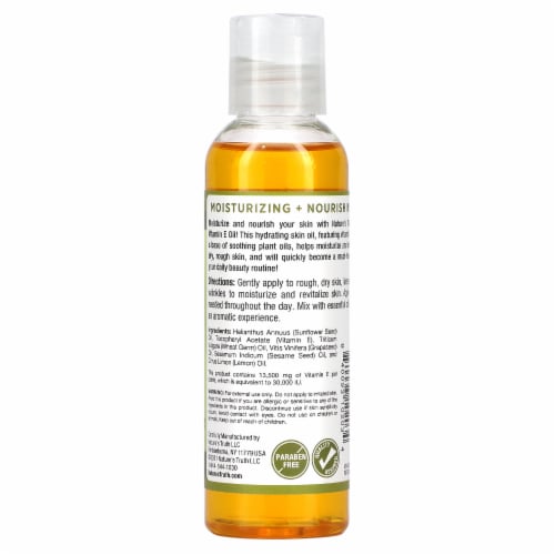 Nature's Truth Vitamin E Oil Liquid Multipack Perspective: back