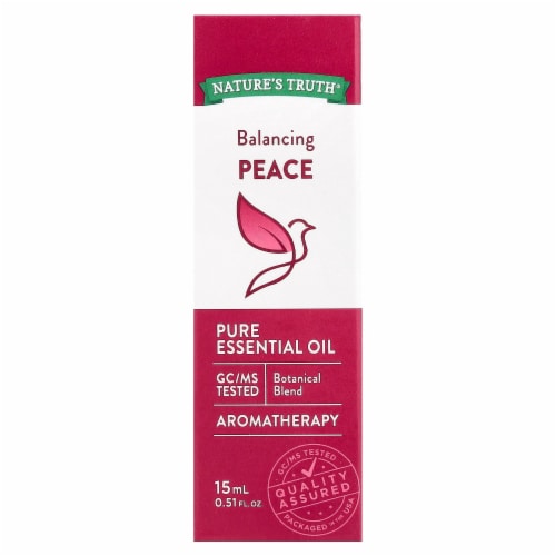 Nature's Truth  100% Pure Essential Oil Peace Perspective: back