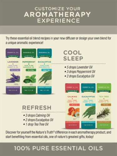Nature's Truth® Ultra Sonic Diffuser Perspective: back