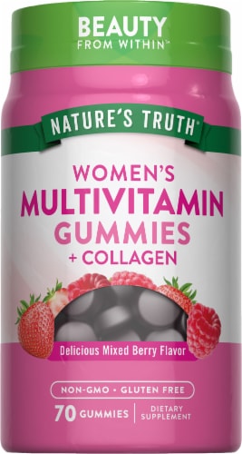 Nature's Truth Women's Multi-Vitamin + Collagen Gummies Perspective: back