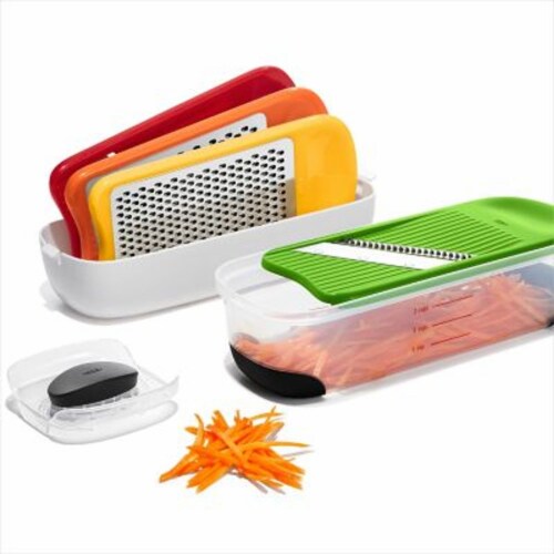 OXO Good Grips® Complete 7-Piece Grate and Slice Set Perspective: back