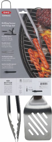 OXO Softworks® Grilling Turner & Tong Set Perspective: back