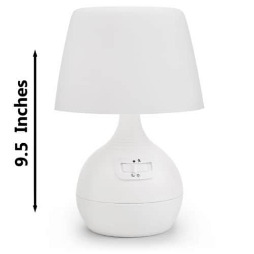 Grey battery operated lamp hotsell
