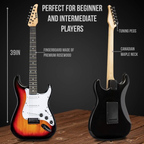 LyxPro Electric Guitar Kit 39 Electric Guitar with Amp Electric GuitarS Accessories 1 Fred Meyer