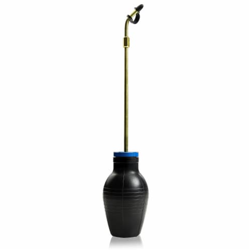 Ivation Bulb Duster, Handheld Powder Sprayer, 7" Extendable Diatomaceous Earth Applicator Perspective: back
