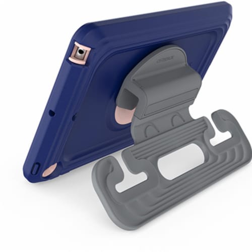 OtterBox iPad mini (5th Gen) Kids Antimicrobial EasyGrab Tablet Case - Space Explorer Purple Perspective: back