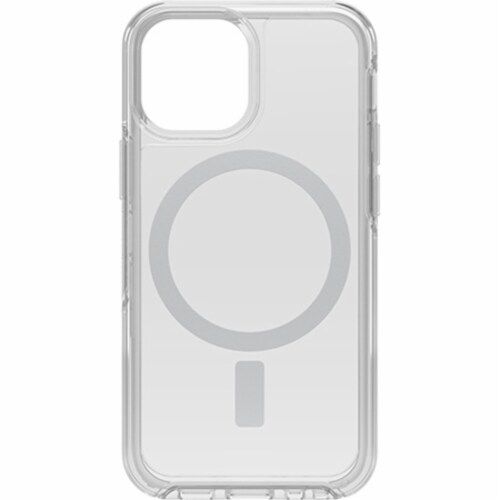 OtterBox iPhone 13 Symmetry Series+ Clear Antimicrobial Case for Magsafe - Clear Perspective: back