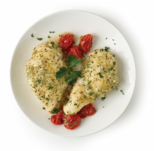 Home Chef Garlic Parmesan Chicken Perspective: back