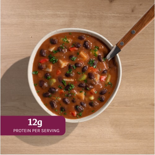 Home Chef Black Bean Soup Perspective: back