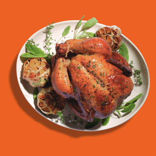 Home Chef Classic Seasoned Fresh Roasted Hot Chicken Perspective: back