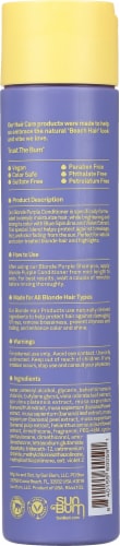 Sun Bum® Blonde Purple Conditioner Perspective: back