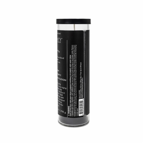 House of Velas Jar Candle Strength Perspective: back