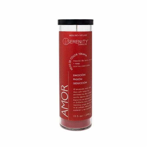House of Velas Jar Candle Love Perspective: back