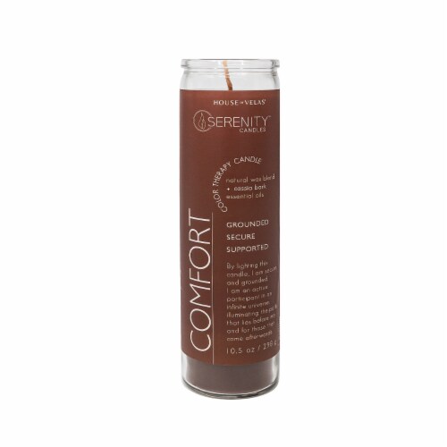 House of Velas Jar Candle Comfort Perspective: back