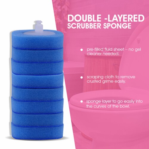toilet cleaning pads disposable