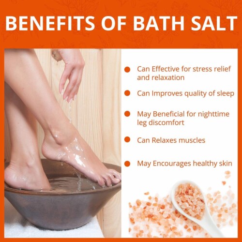 Himalayan Foot Soak, Infused with Blood Orange Extracts, Nourishing & Relaxing, 3 Pack Perspective: back