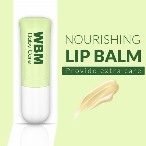 Chapstick, Effectively Heals Cracked & Dry Baby Lips, Moisturizing and Nourishing, 4 Pack Perspective: back