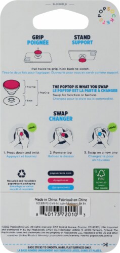 Popsockets - Popgrip Premium - Enamel Altitude Adjustment Perspective: back