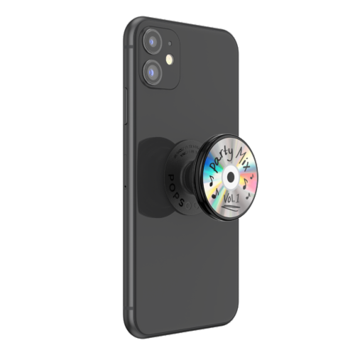 PopSockets PopGrip Luxe -Backspin Party Mix Perspective: back