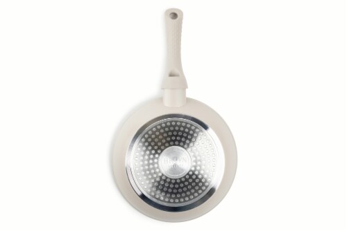 Core Home Milky Way Frypan - Cream Perspective: back